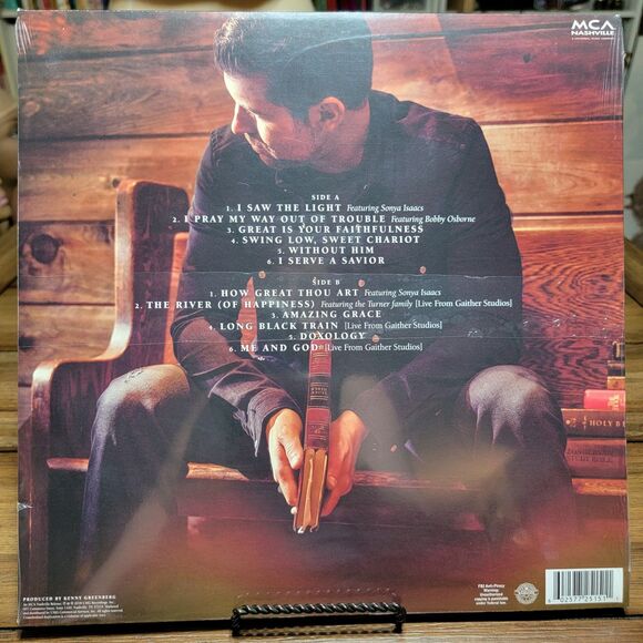 VINYL Josh Turner: I Serve A Savior - SEALED - Picture 3 of 4